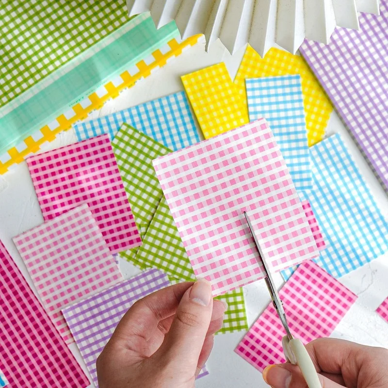 Kleur Rooster Lange Note, Bericht Notepad, Hand Account, Diy Basic Materiaal, Achtergrond Rugpapier, handleiding Origami