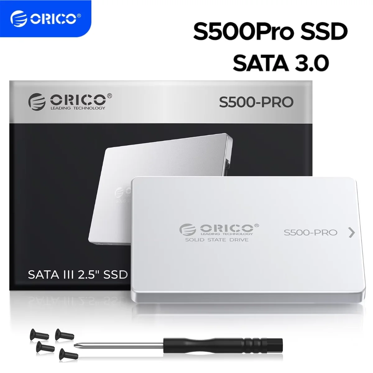 

ORICO SATA3 SSD 2.5” Internal Solid State Drive 128GB 256GB 512GB Hard Disk Disc For Laptop Desktop PC 4T 2T 1T SATA III SSD
