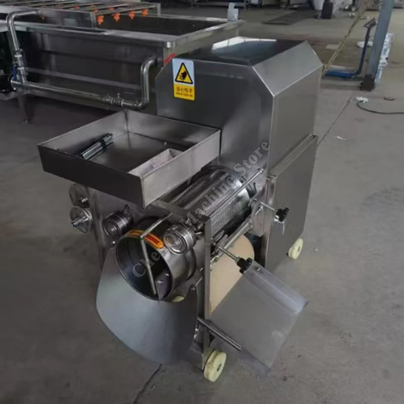 어류 육류 채취 기계 상업용 대규모 304 스테인리스 스틸 완전 자동 생선 뼈 제거 기계