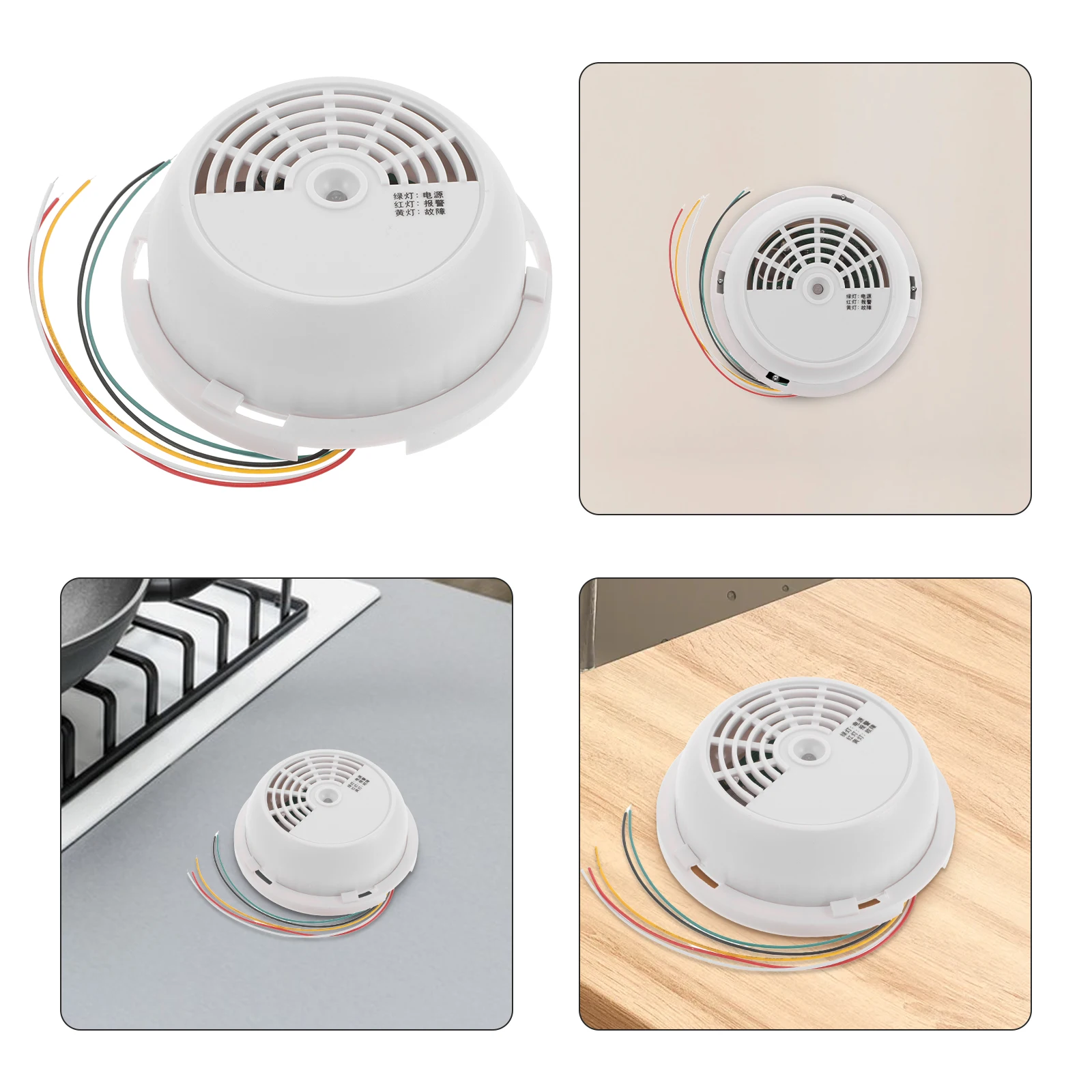 Gasleckalarm Apartment Monitor Home Sensor Küche Auto Rauchtester Haushalt Wohnmobil