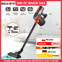 Corded Vacuum Cleaner 600W Household Handheld Multifunction 16KPa Strong Suction Vacuum Cleaner 2-in-1 Dust Collector Aspirator