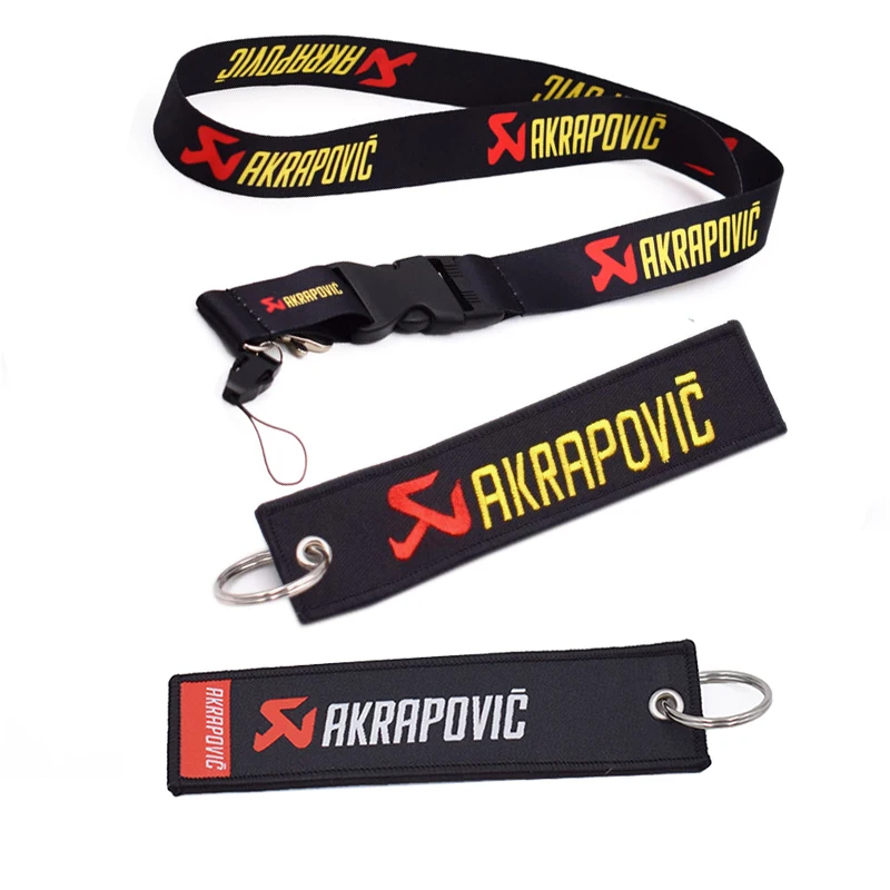 Porte-clés de voiture de Style Moto GP, lanière, carte d'identité Mobile, réaménagement, sangle suspendue