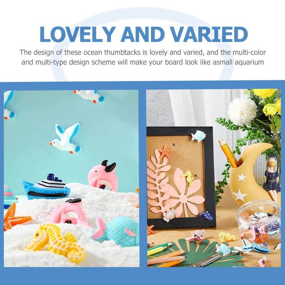 36 قطعة دبابيس دفع زخرفية أنيقة مسامير الإبهام للصور جدار خريطة بمناسبة لوحة الفلين إعلانات استخدام المكتب المنزلي