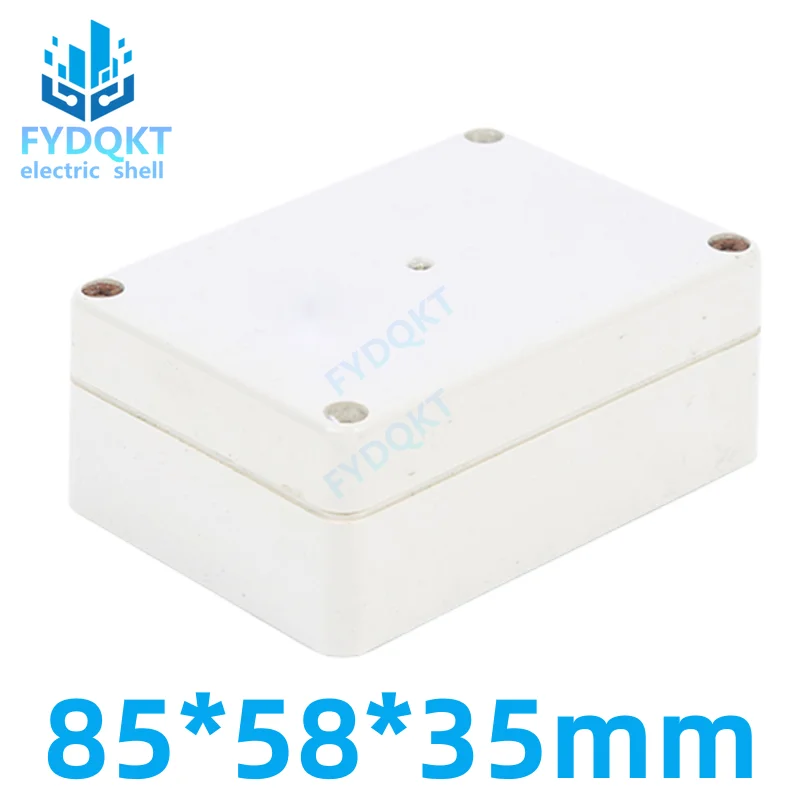 

1Pcs Waterproof Connector Box 85x58x35mm ABS Electronic Plastic Case for Security Power Supply