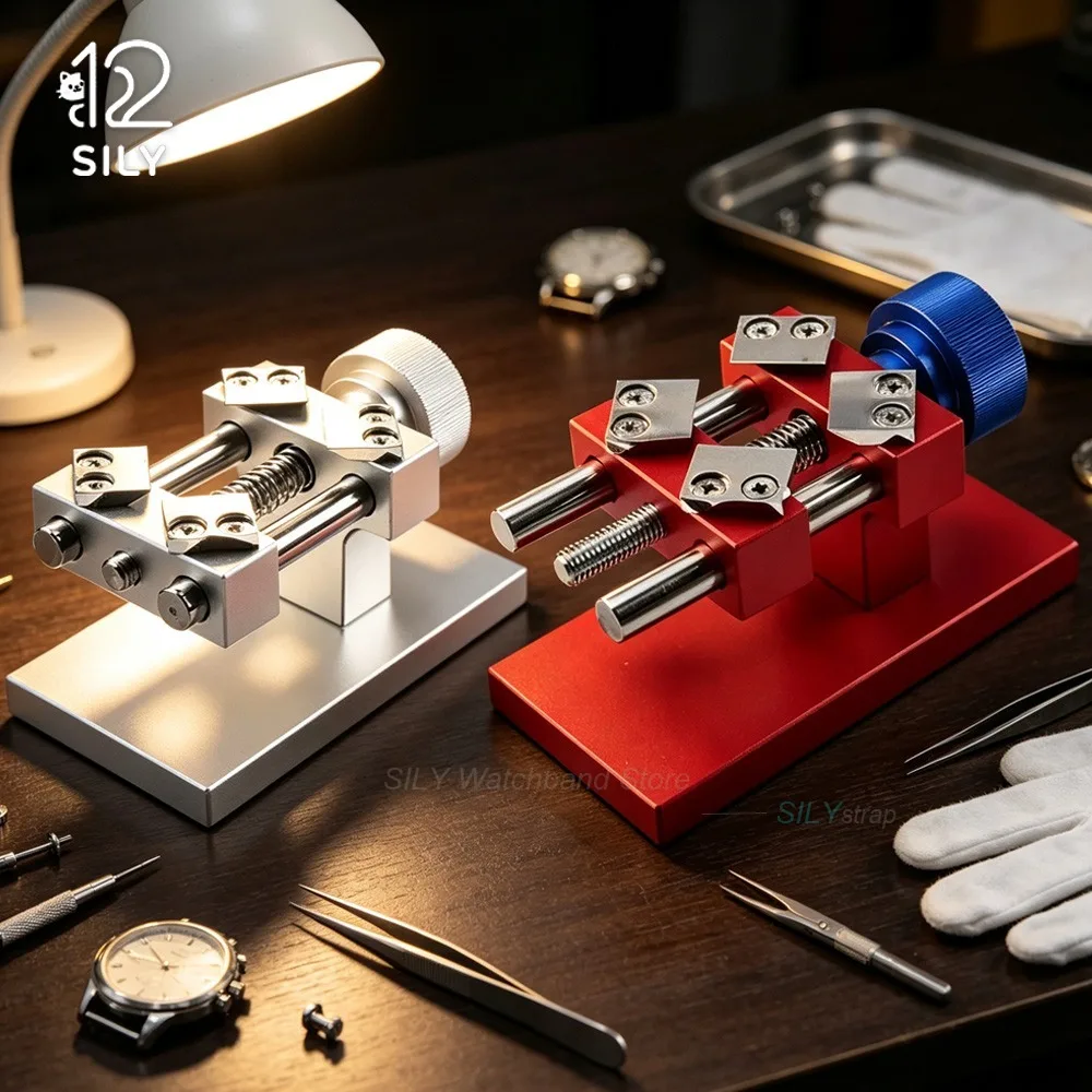 Workbench Watch Back Case Cover Opener Watch Repair Battery Replacement Tool for Watchmaker Watch Bezel Ring Baffle Removal Tool