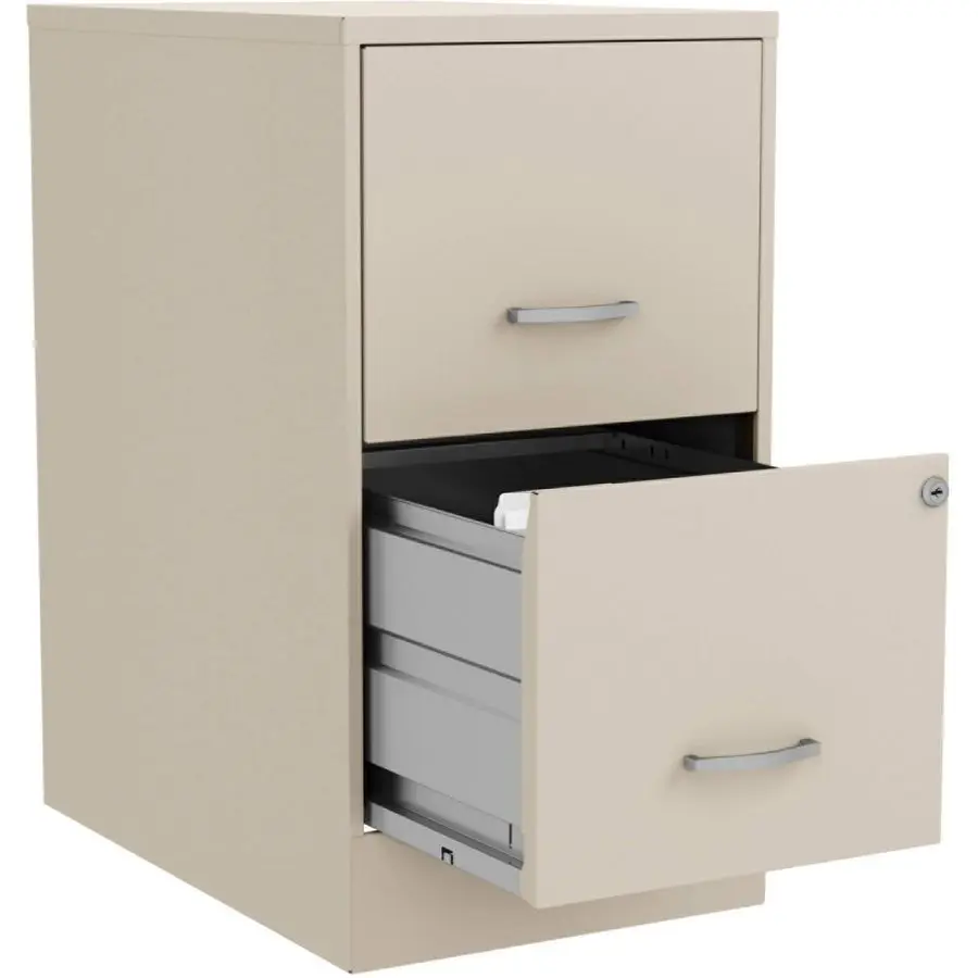LYS SOHO File File 2Drawer File Cabinet, Stone