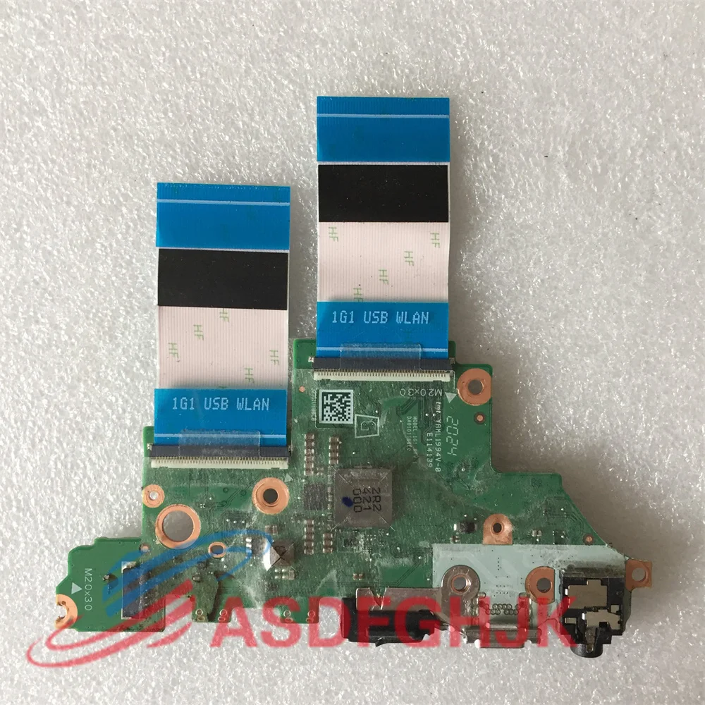 For HP Chromebook 11 G6 EE DA01G1TB6E0 USB Audio Switching small Board with Cable test OK