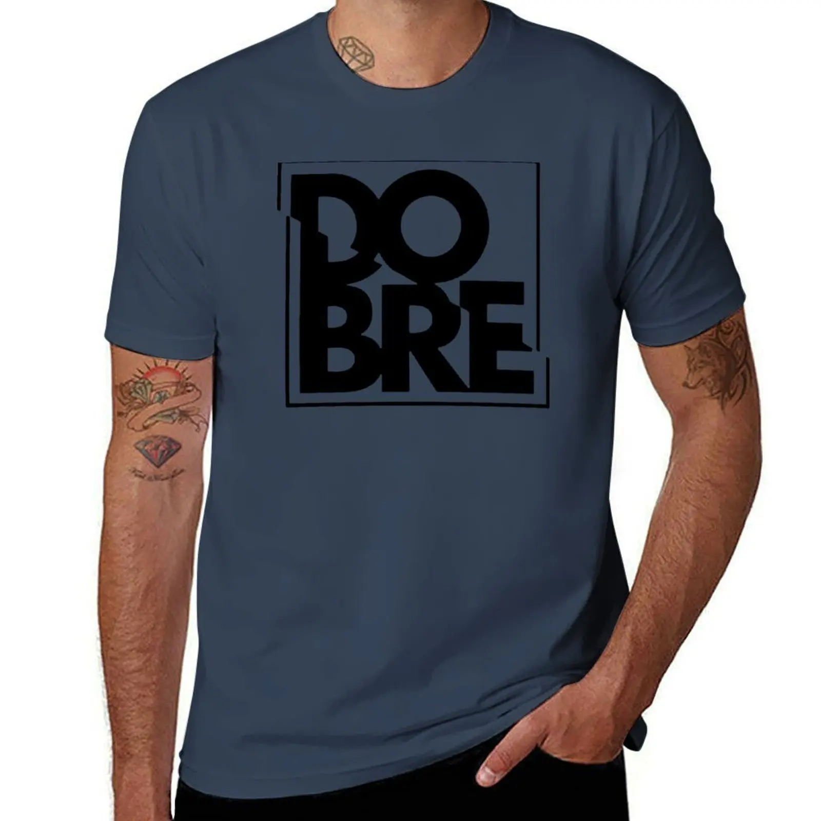 

Dobre Brothers T-Shirt Sporty Breathable Short Sleeve T-Shirt