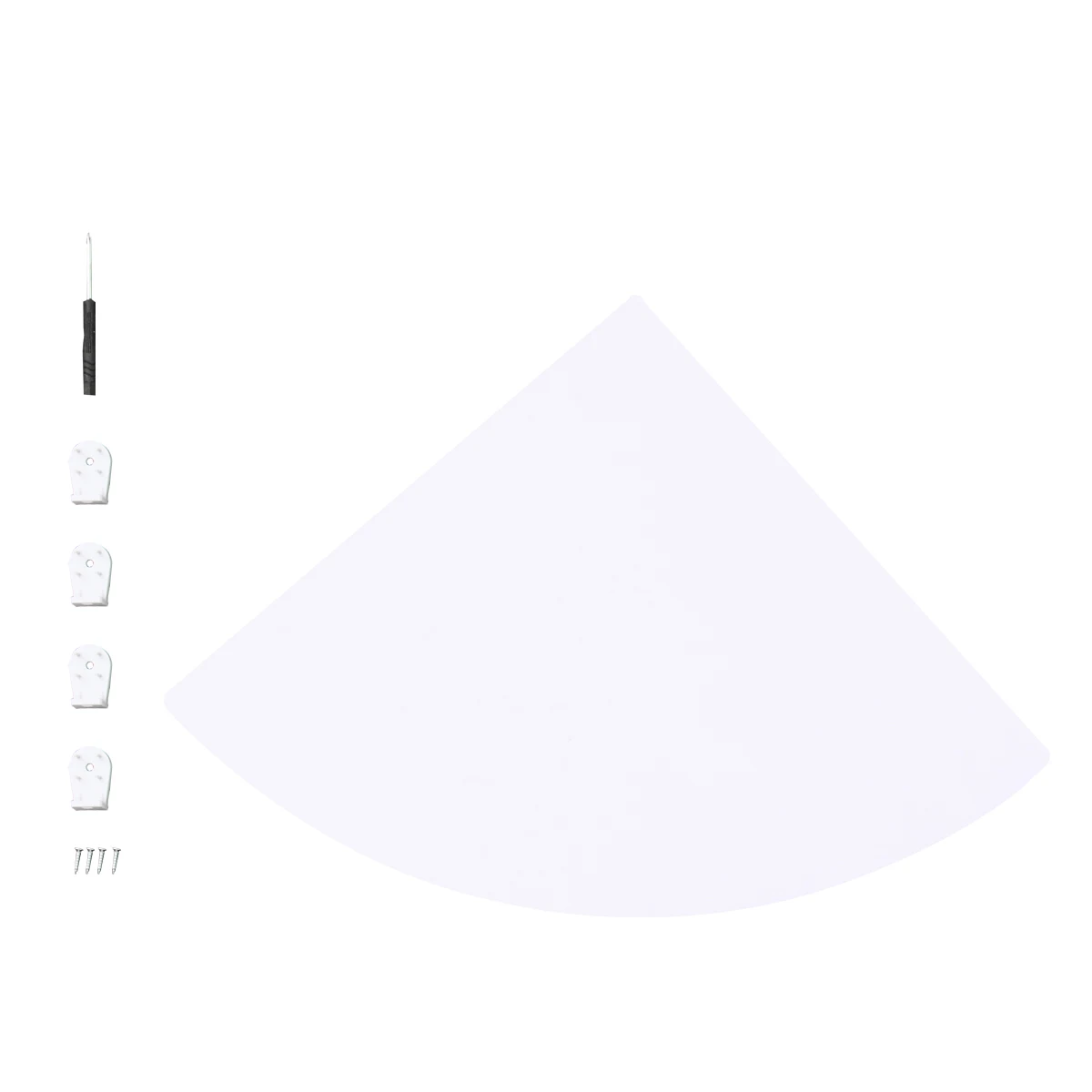 

Wall Shelf Storage Rack Home Decor Small Corner Floating Shelves Wall Mounted Triangle Rack Kitchen Bedroom Bathroom Office