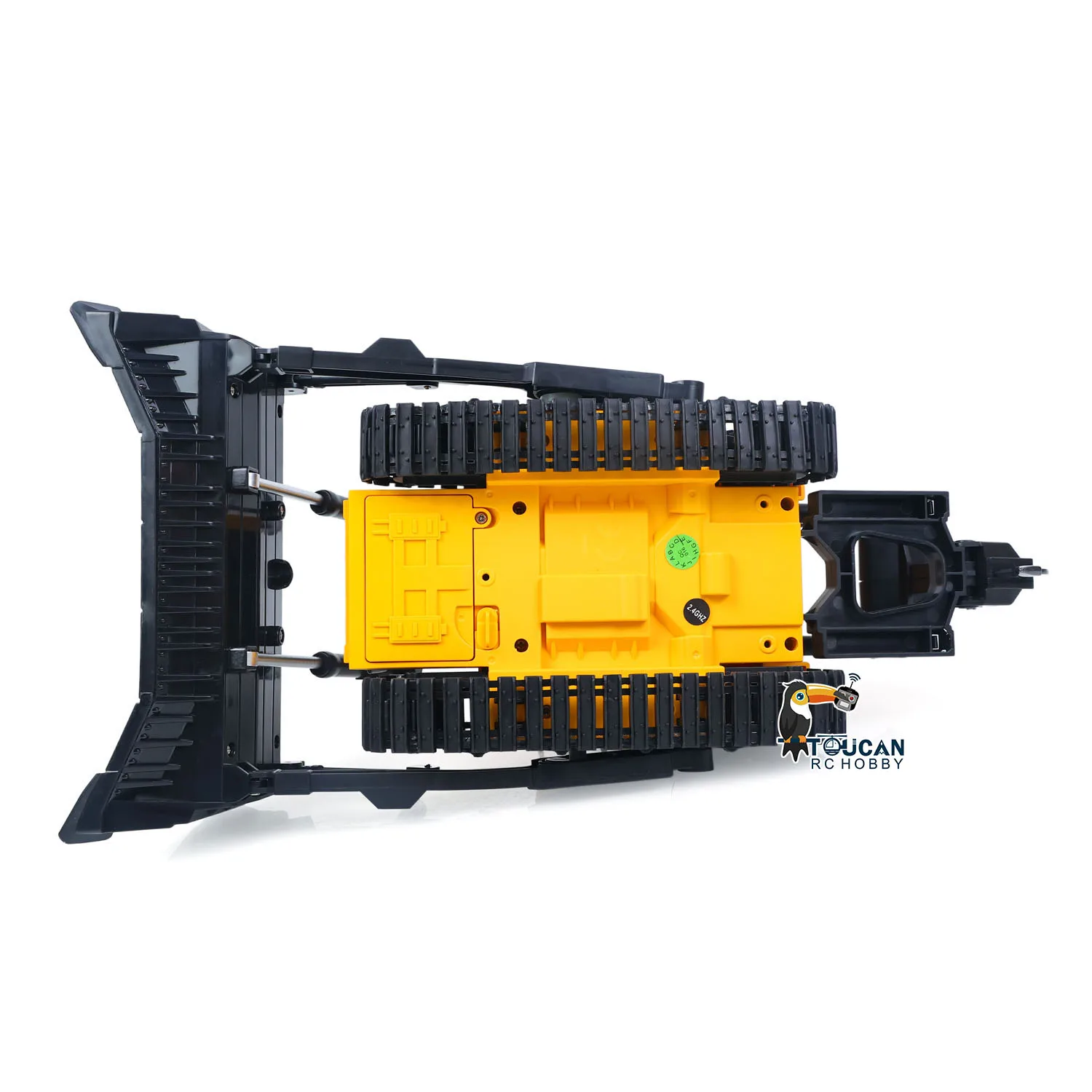 RC Bulldozer HUINA 1554 1/16 Elektrischer Ferngesteuerter Bulldozer RTR Metall-Ripper Lichteffekt Batteriebetriebenes Fertigmodell Geschenke – Detail 21