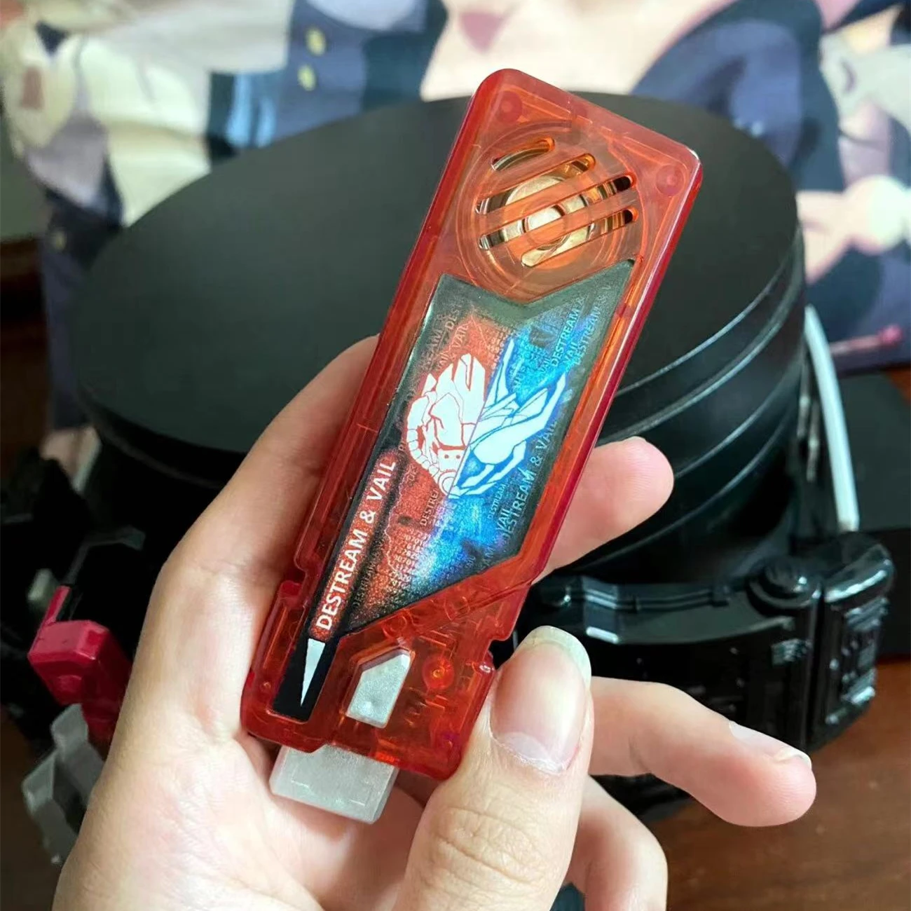 Nuevo Revice Vail Destream Memory Kamen Rider DX line memory Ark 01 modelo regalo juguete recargable de modo dual con pantalla de visualización