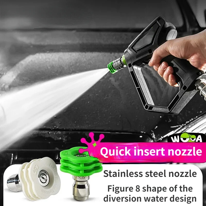 

New Nozzle 1/4 Quick Connection 25 Degrees 40 Degrees High Pressure Car Washing Machine Water Gun Cleaning Joint