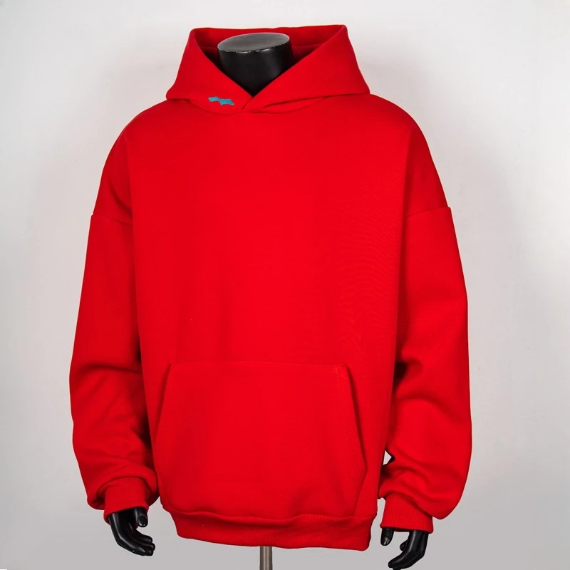 

New Trend Skylrk Hoodie Solid Color Logo Embroidery Casual Loose Winter Warm with Fleece Skylrk Pullover Sweatshirt Men Women