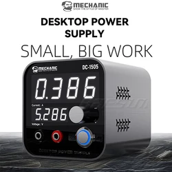 Mechanic DC-1505 Intelligent Supply Desktop Power Universal interface Large Number Display Fast Charging Small Size Big Work