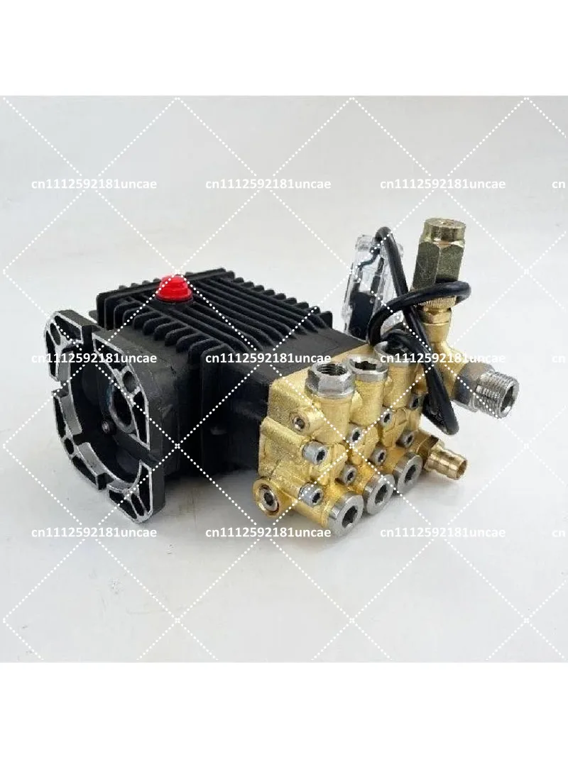 High Pressure Cleaner 1408 Pure Copper Pump Assembly 220V Plunger Car Washing Machine Pump Head Auto Start Stop view 3