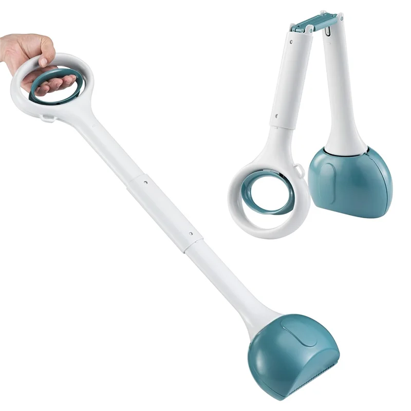 B08B-للكلاب القطط مقبض طويل حديقة أنبوب المنتقى أنبوب مغرفة للكلاب القطط الحصان أنبوب مغرفة إغلاق كثيف