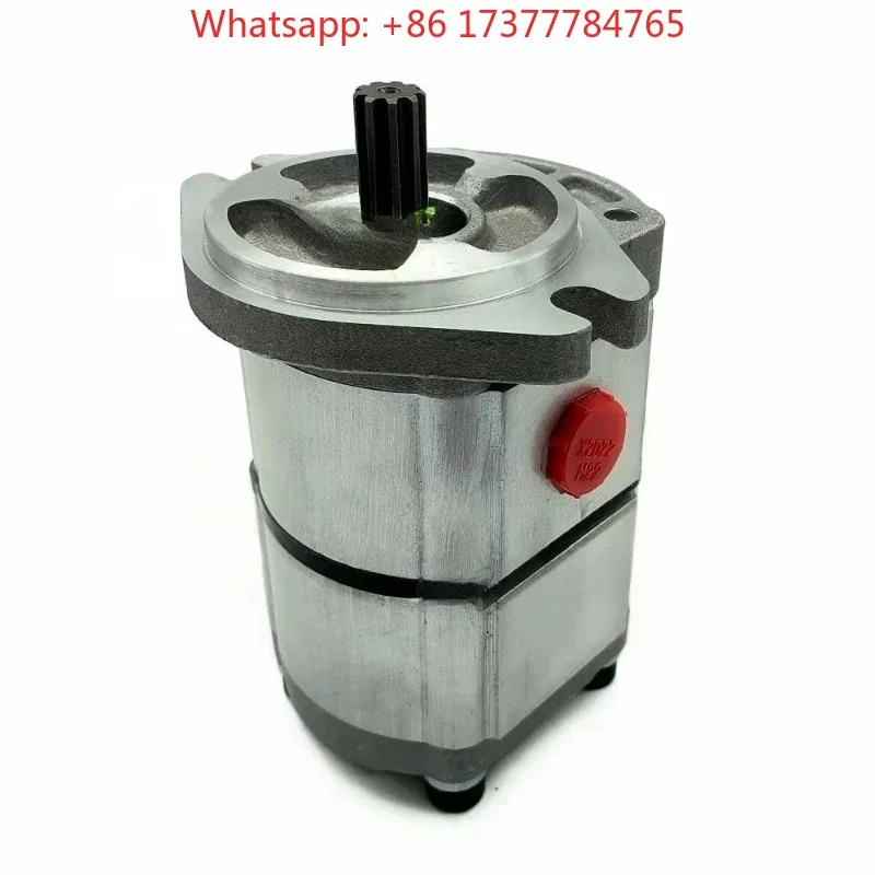 Hydraulic gear pump PGP51053SLP PGP5183DGLPdouble gear pump 1 inlet 2 outlet high pressure