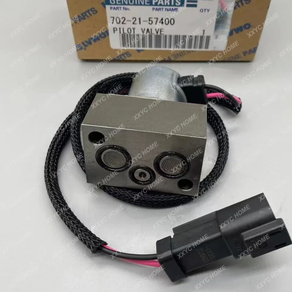 PC200-7 PC210-7 PC200-8 Hydraulic Solenoid Valves 702-21-57400 For Komatsu Excavator Parts 7022157400