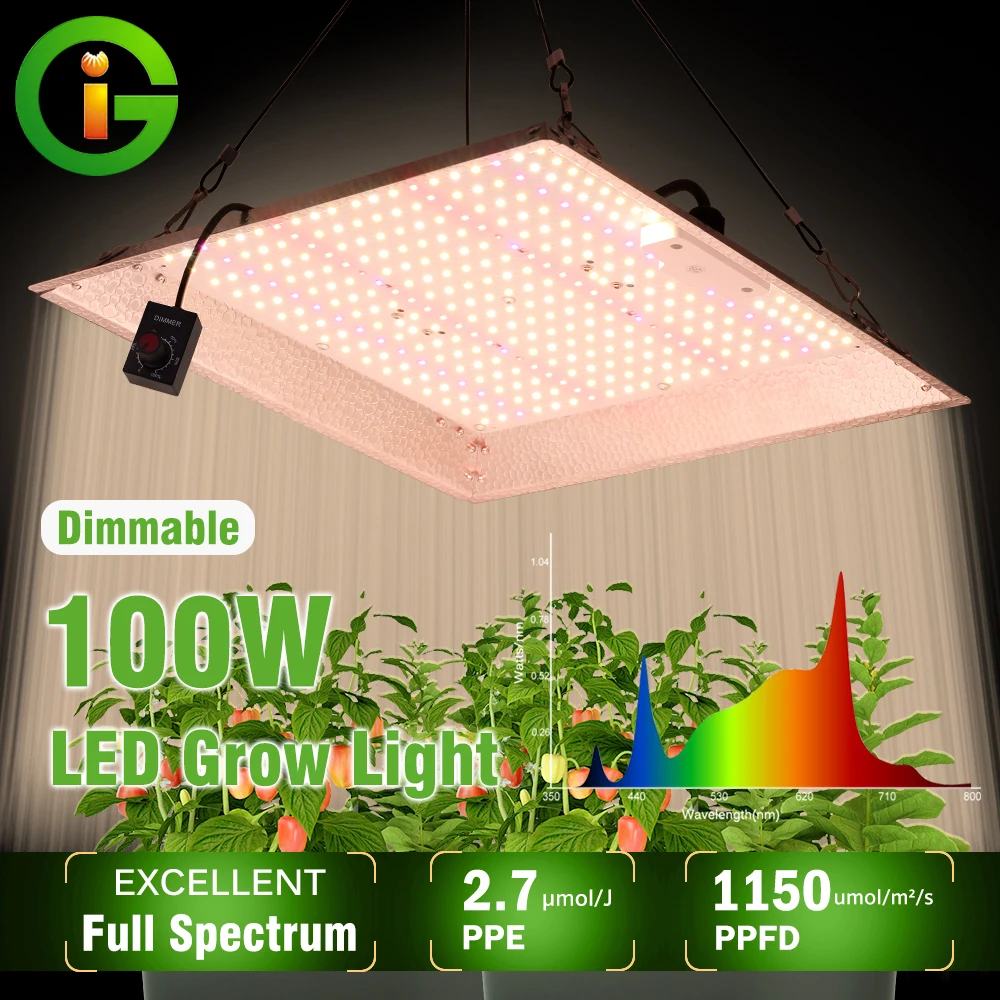 lampada-led-quantum-da-100w-per-coltivazione-spettro-completo-dimmerabile-con-uv-e-ir-per-serre-e-illuminazione-indoor-di-piante-idroponiche