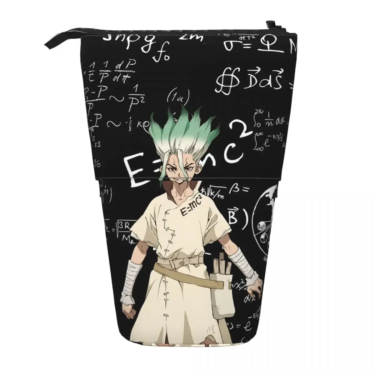 

Senku Ishigami Dr Stone Apan Anime Reversible Pencil Cases Pencil Pouch Storage Pencil Bag for Boy Girl Gifts