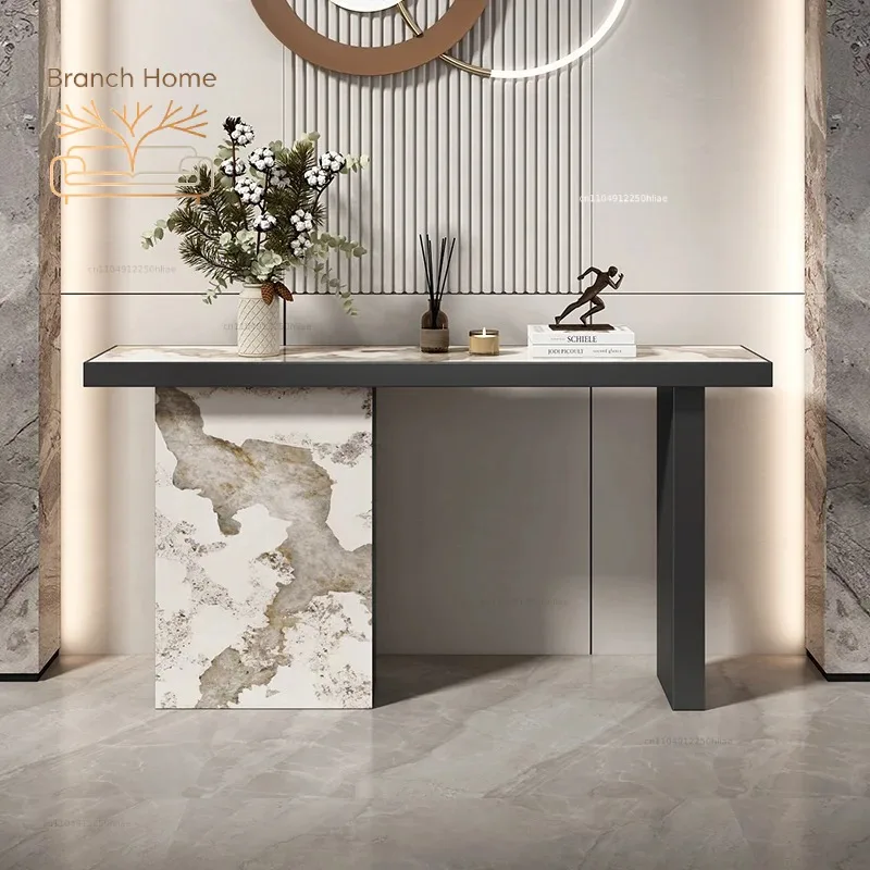 Luxury Style Entryways Table Decoration Aesthetic European Elegant Console Tables Easy Pack Konsolentisch Living Room Furniture