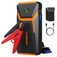 VTOMAN V6 PRO 2000A Car Jump Starter, with LED Light, Fast Charge, for Up 7.0L Gas and 5.0L Diesel Engines 24 Months Standby