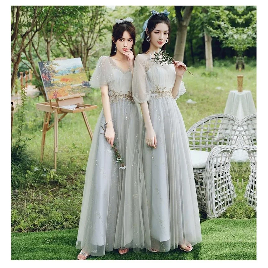 

ey Long Ele Matron of Dr New Winter High Quali Slimming Sister Suit Matron of up Gown