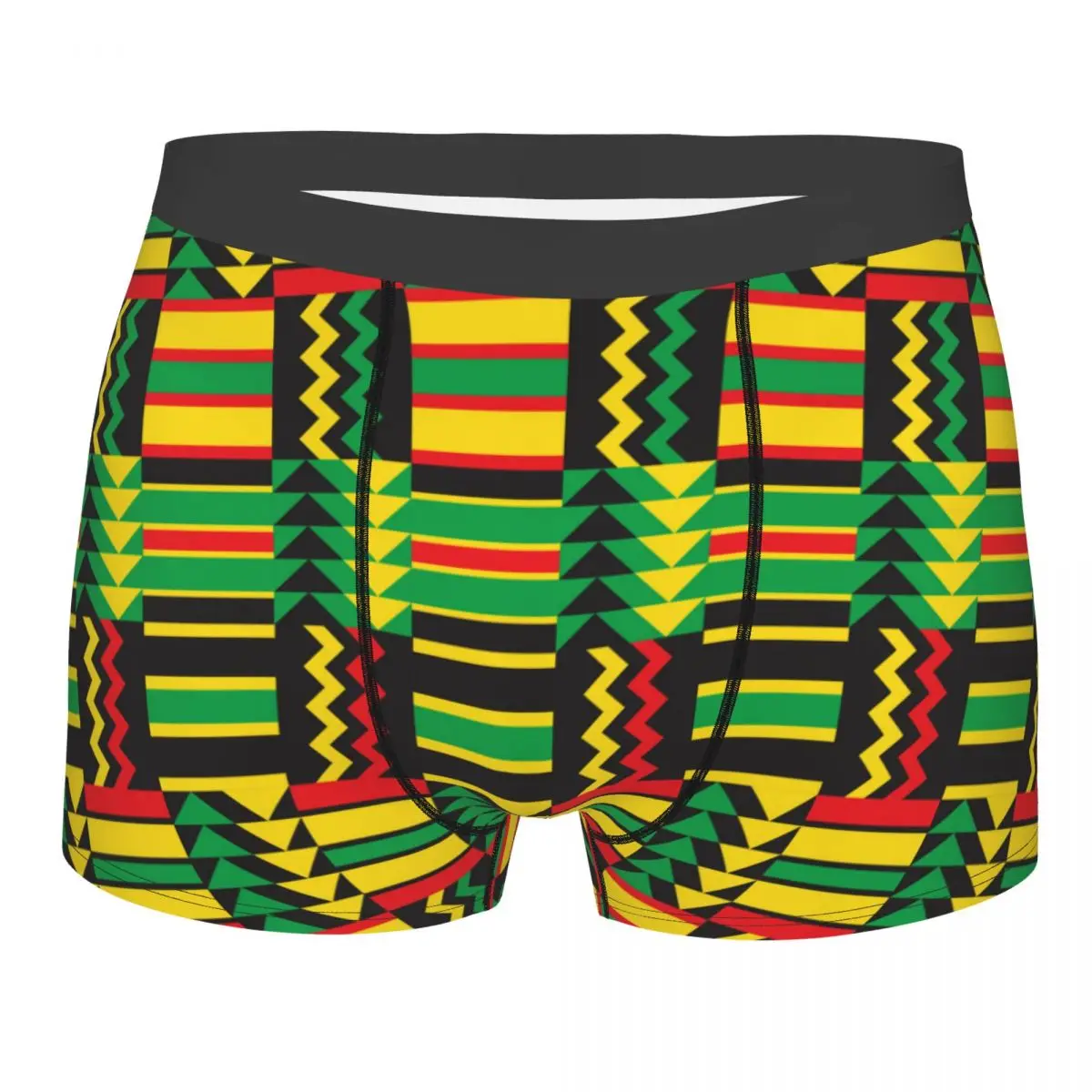 

Пользовательские этнические племенные Анкара африканские зигзагообразные боксеры шорты мужские трусы нижнее белье крутые трусы