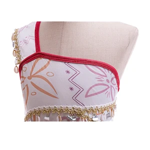 الفتيات فيلم جديد موانو 2 اللباس هالوين حزب مغامرة زي فتاة الأميرة يتوهم الملابس الاطفال موانا بوا زي خنزير أعلى 6 مبيعات مارشا فتاة زي كرنفال - No6