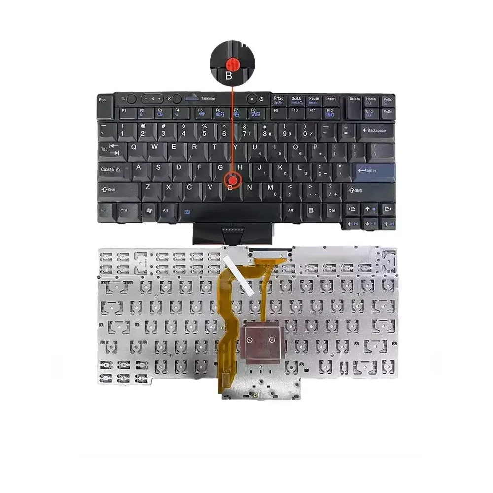 Replacement Keyboard for Lenovo ThinkPad T520 T520i T420S T420 T420i T400S T410S T410 T410I T510 T510i W510 W520 X220T