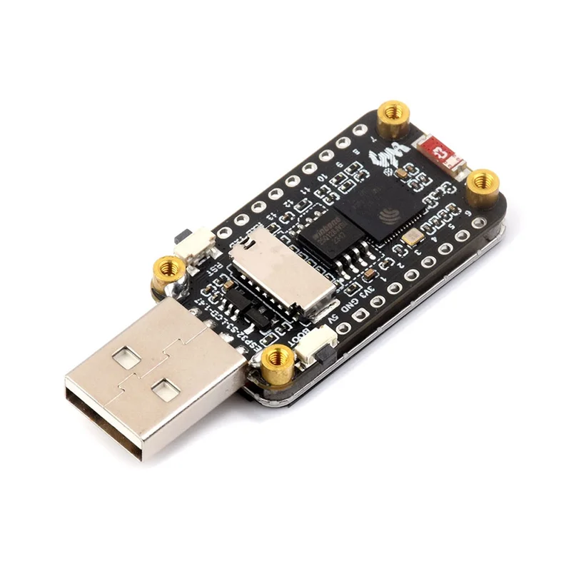 AA60-ESP32-S3 Papan Pengembangan Layar 1.47 Inci Resolusi 172X320 Wifi Dual-Core & Bluetooth Mendukung LED RGB