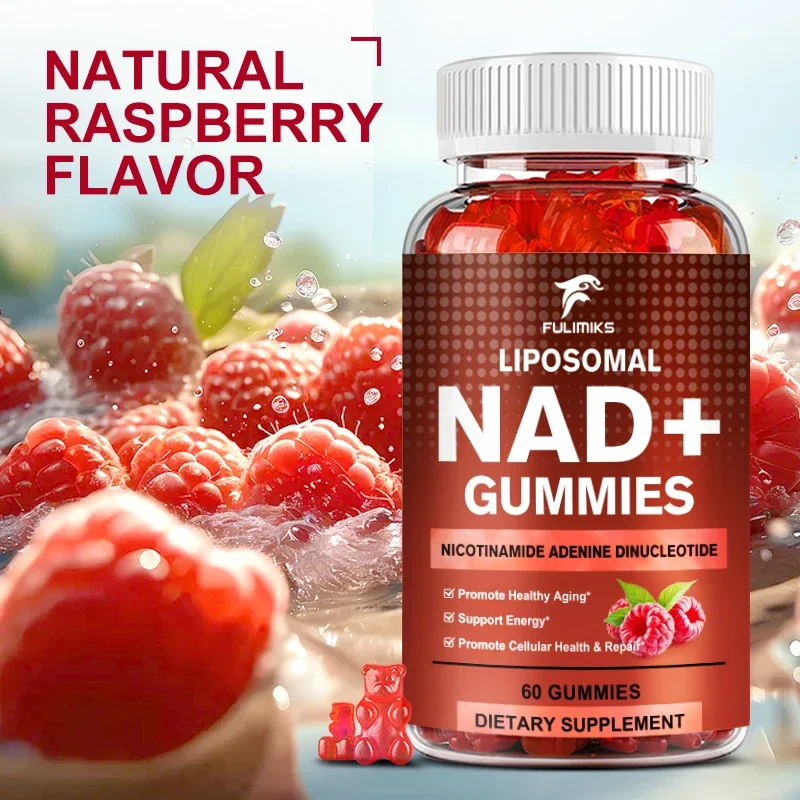 NAD Gummies - Anti-Aging Cell Booster,NAD+ Booster, Nicotinamide Riboside Alternative, Natural Energy & Cellular Health