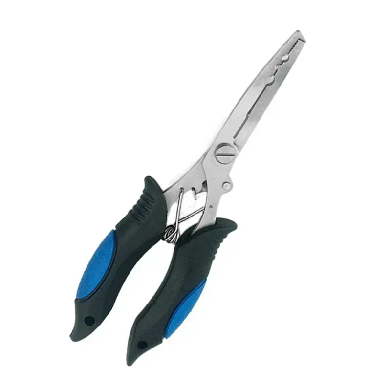 Rubber Luya Fishing Pliers Steel Hook Pliers Multifunctional Pliers Handle Stainless Mouth Fishing Fish Accessories With