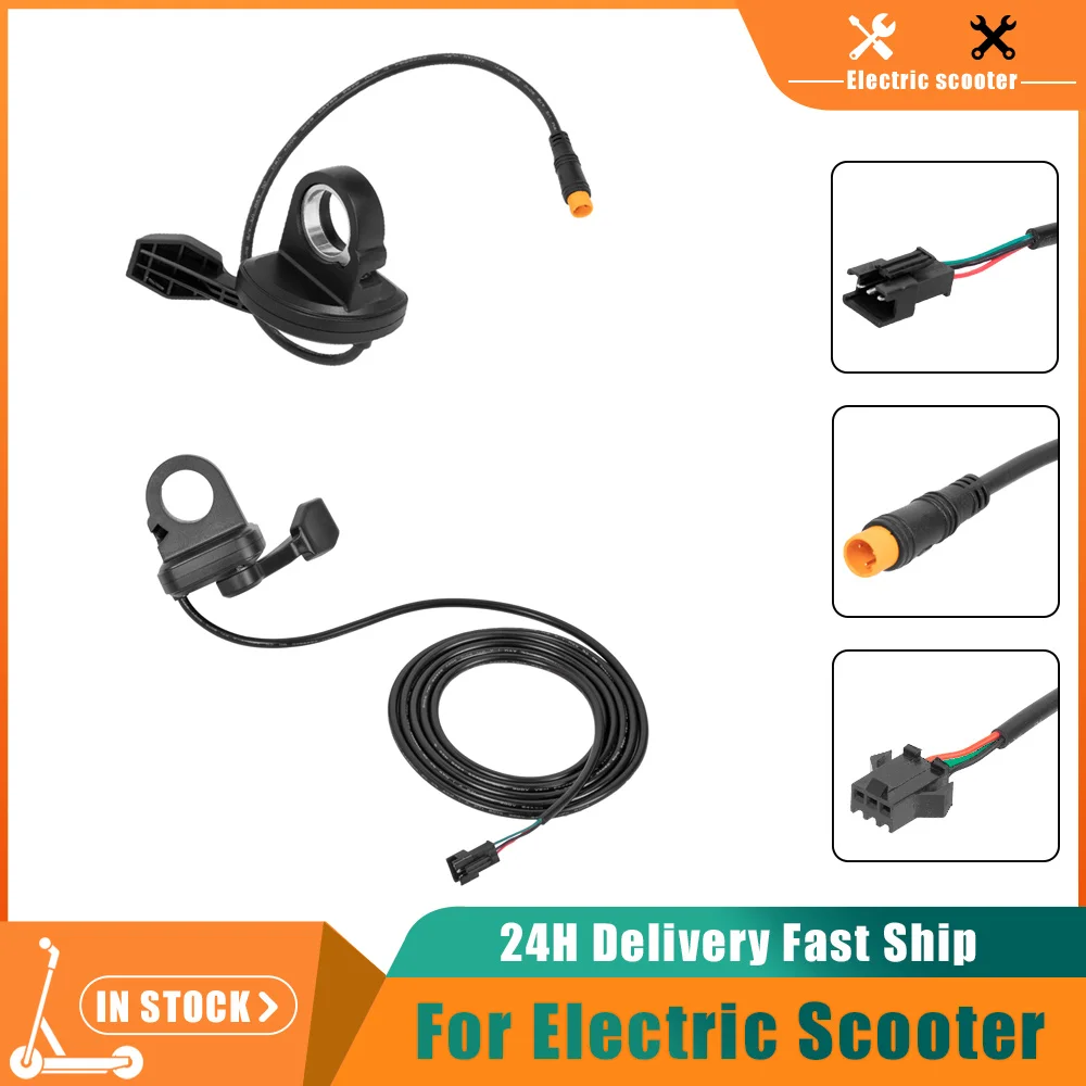 Accélérateur au pouce pour Scooter électrique 108X, accélérateur au doigt 24V 36V 48V 60V 72V, tension universelle, accessoires d'accélérateur au pouce droit