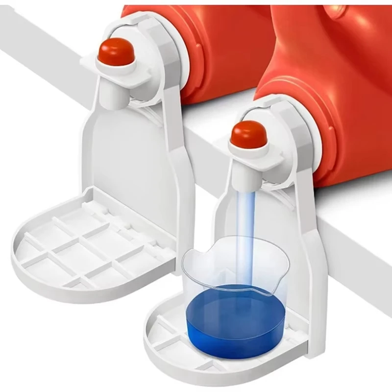 A15Q-Laundry Detergent Cup Holder To Prevent Overflow And Drip Storage Box Soap Box Accessories Drip Collection Rack
