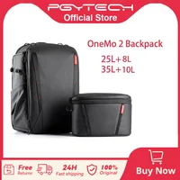 Mochila para cámara PGYTECH OneMo 2 con bolso de hombro para portátil de 16 ""para fotógrafos mochila impermeable para cámara Canon Fuji