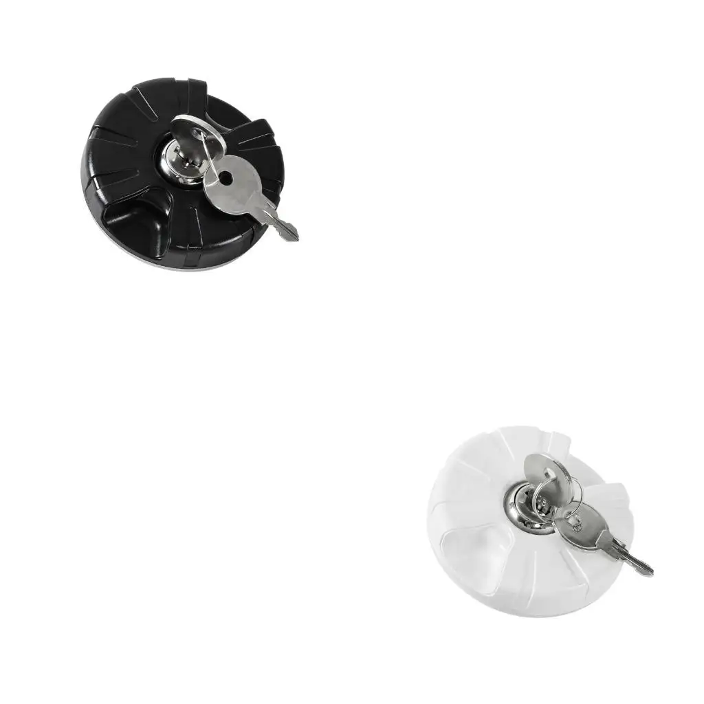 Recreational Vehicle Water Fill Port Cap with 2 Spare Lockable Design