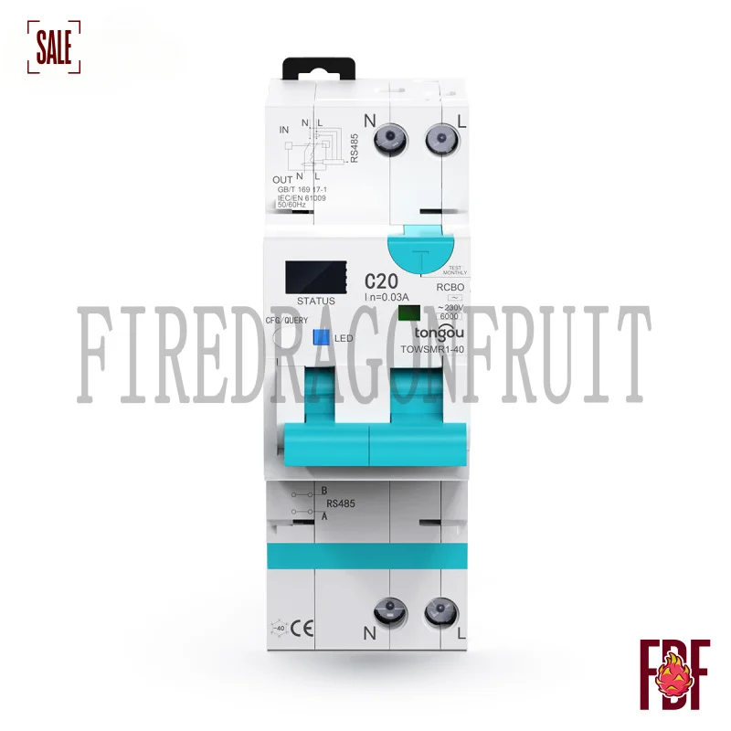 

WiFi Breaker RCBO Leakage Wireless App Commercial Use