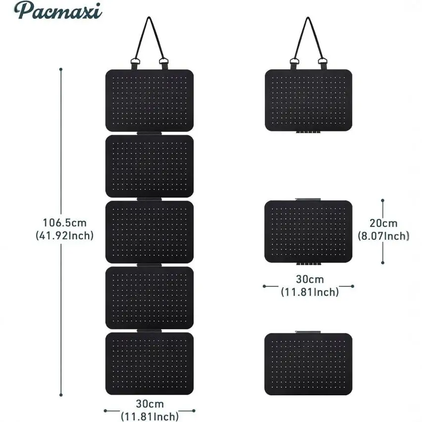 1pc Hanging Enamel Lapel Pin Display Panels Felt Badge Button Brooch Storage Holder Jewelry Necklace Display