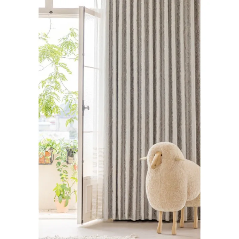 High-end French Light Luxury Gold Coast Jacquard European-style Blackout Curtains Living Room Bedroom Balcony Curtains