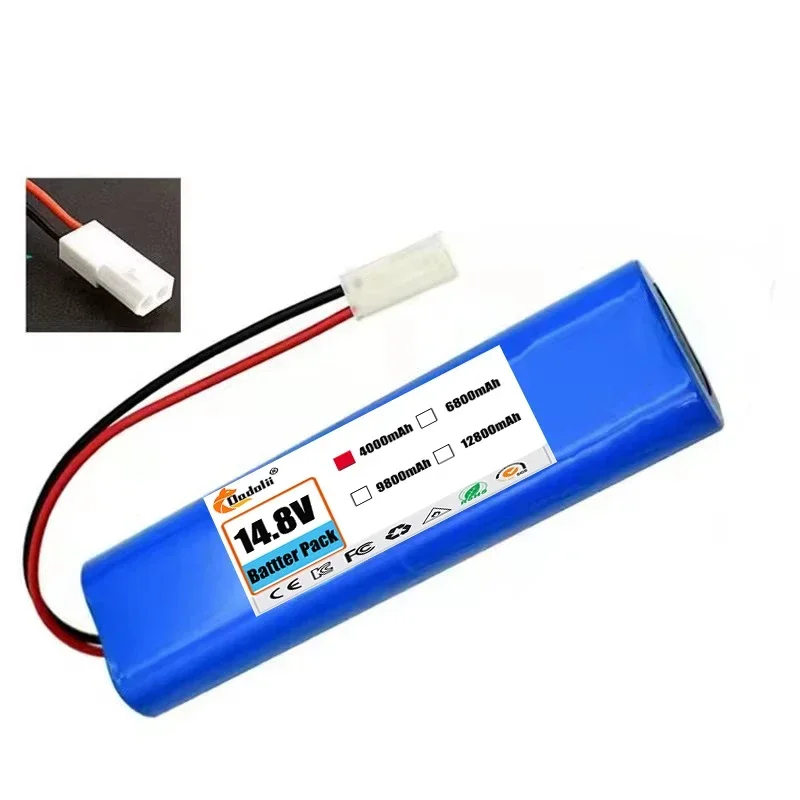 14.8V 12800mAh Battery Pack for Qihoo 360 S6 Robotic Vacuum Cleaner Spare Parts Accessories Replacement Batteries.