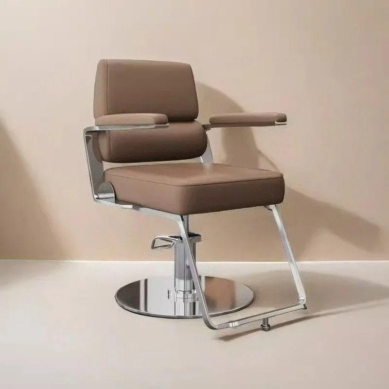 Salon Furniture Light Luxury Hair Salon Special Hair Manicure Salon Chair Can Be Lifted And Lowered Barber Chairs Commercial