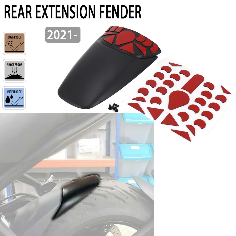 For TRIDENT 660 Trident 660 2021 2022 Front Rear Fender Mudguard Extender Splash Guard Protector Extension Pad