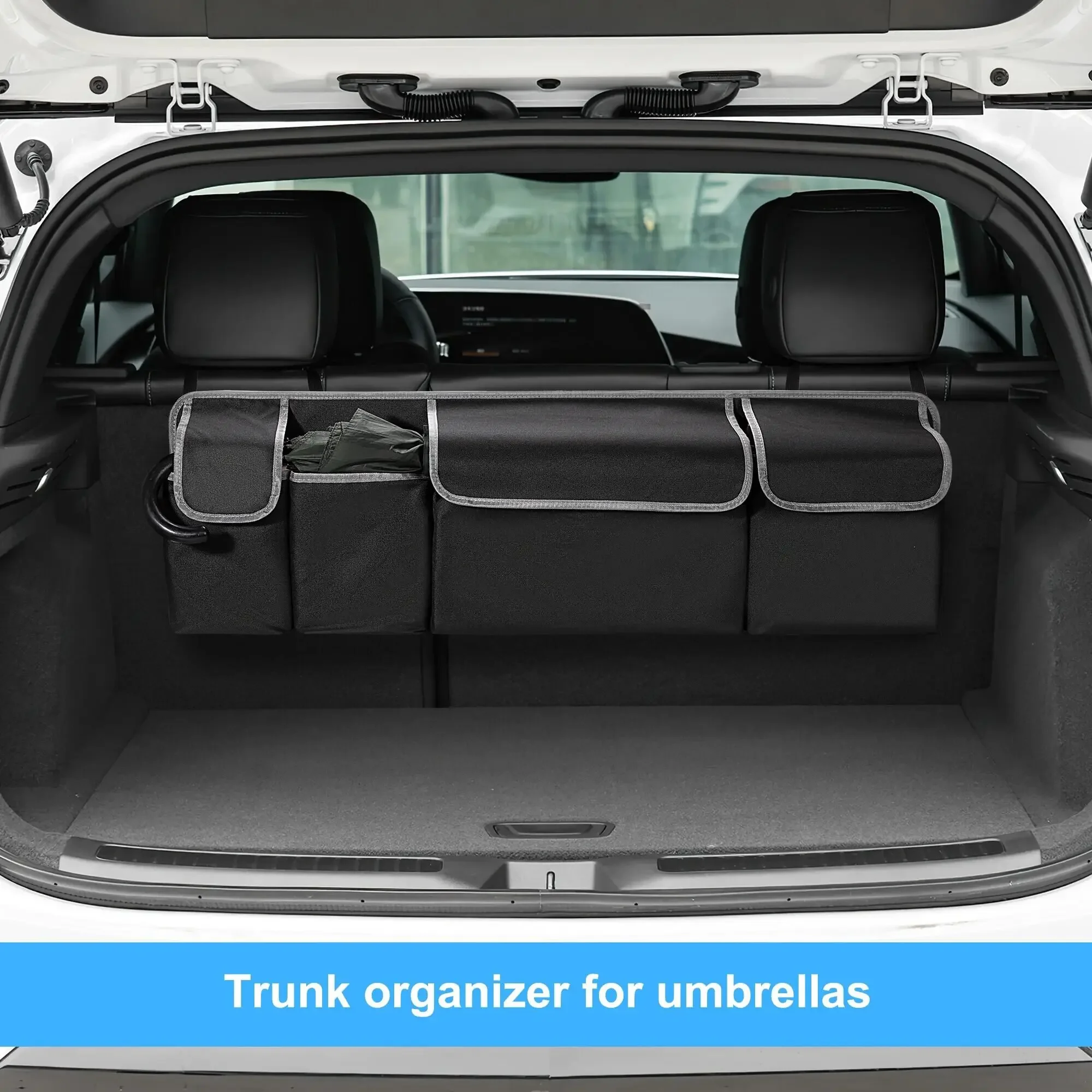 Car Trunk Organizer Backseat Storage Bag High Capacity Multi-use Oxford Car Seat Back Organizers Automobile Interior