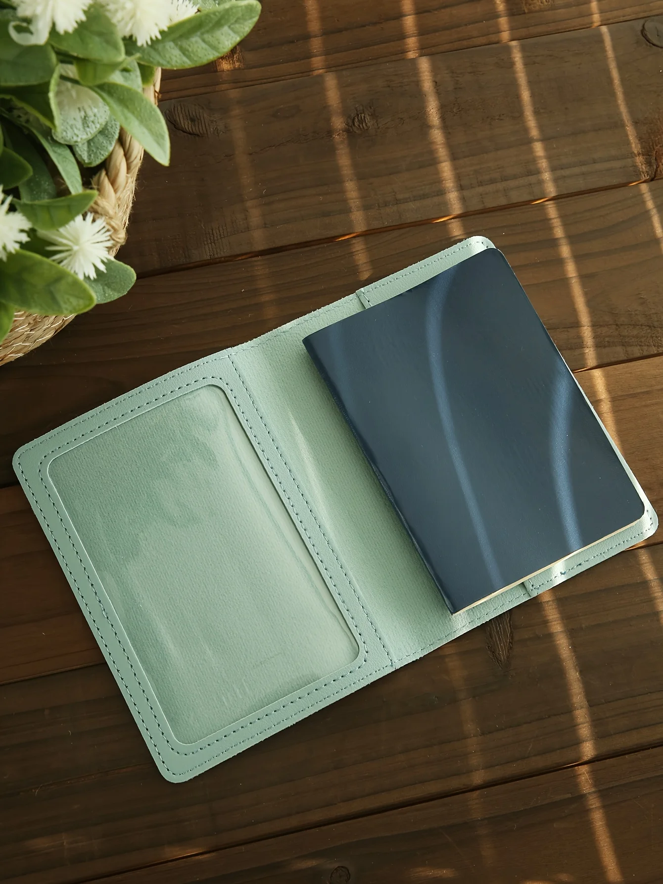 Personalisierter Reisepasshülle aus Kunstleder mit individuellem Namen, faltbarer, leichter Gepäckanhänger, ideal für Ausflüge und Reisegeschenke – Detail 4