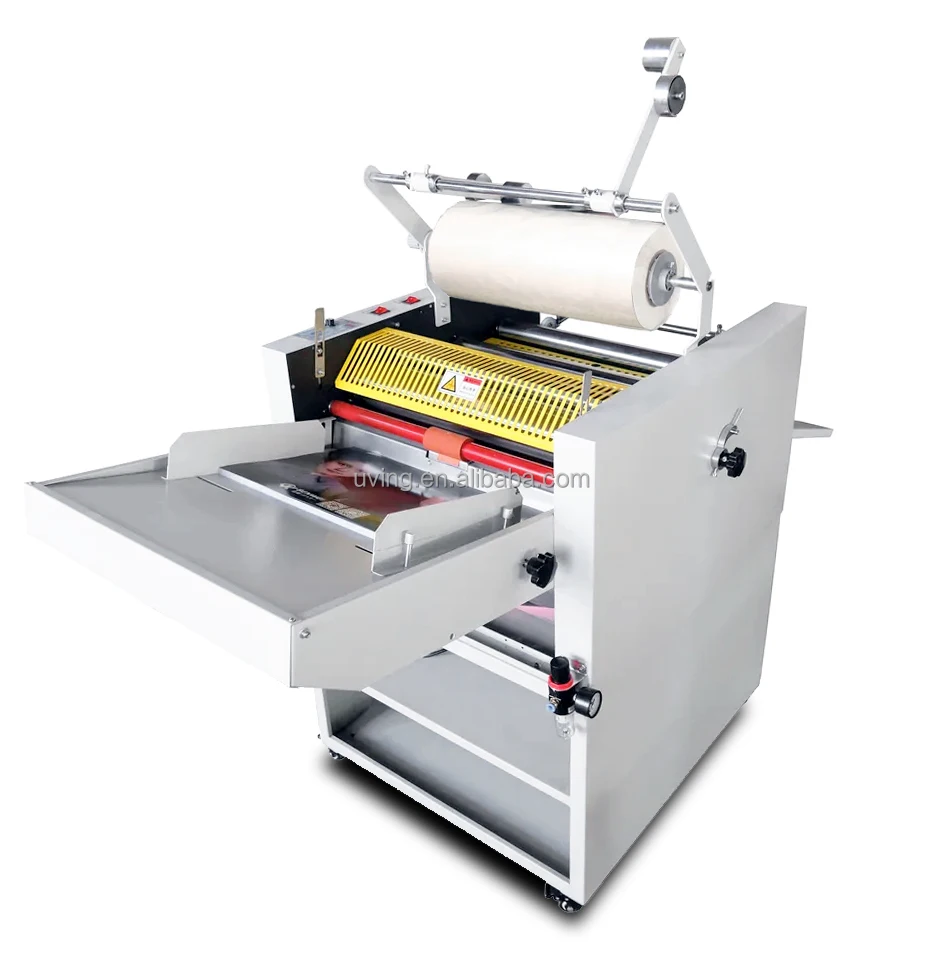 390E Double-Side Automatic Laminating Machine Oil Heating Roll Laminating Machine