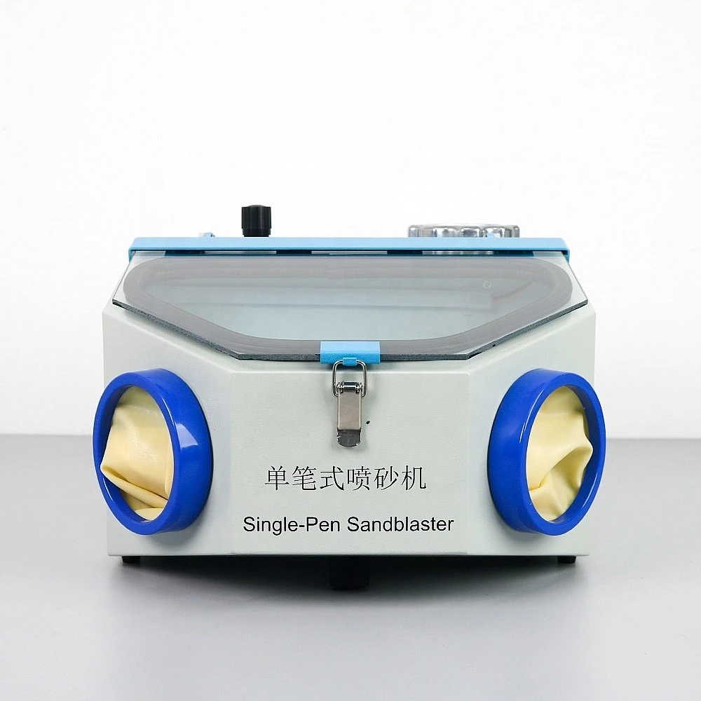 Electric Single Pen Style Dentals Lab Sandblaster with Surface Oxidation Treatment