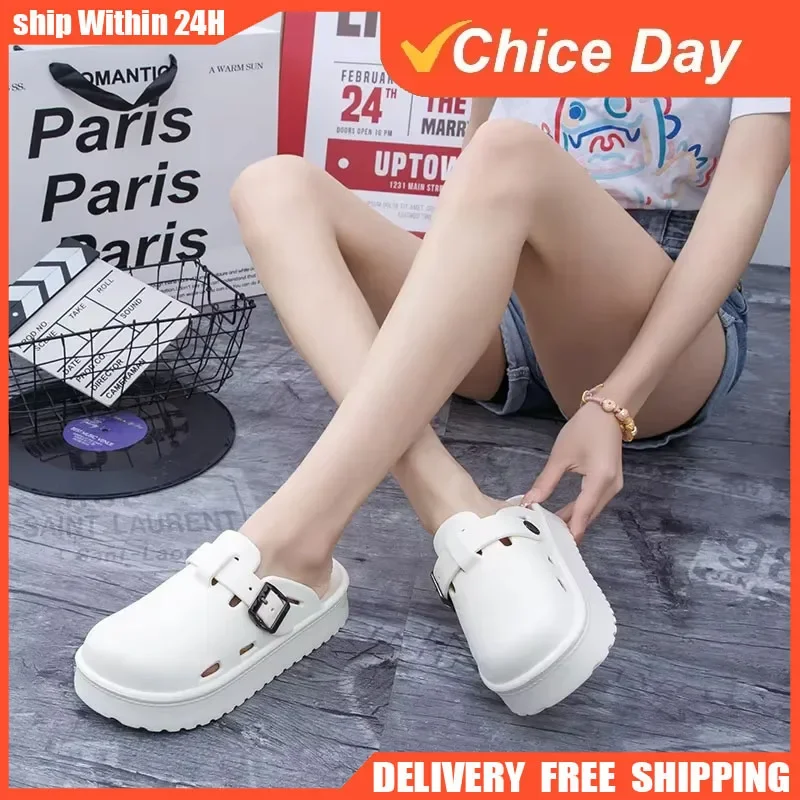

New Couple EVA Ultra-light Headed Thong Fashionable High-quality Sandals Women Summer Outdoor Wear Comfortable Slip-on Shoes