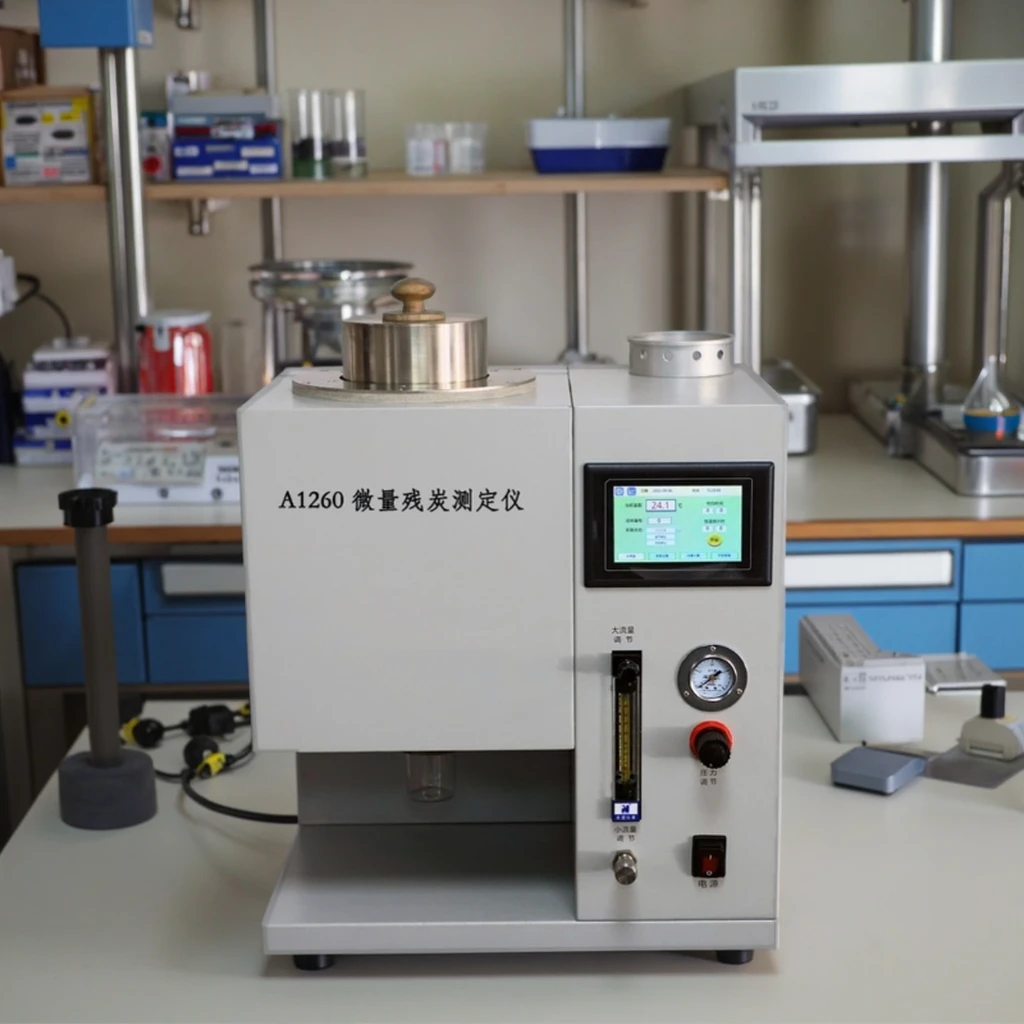 Máquina de análisis de microresiduos de carbono D4530, probador de microresiduos de carbono de petróleo, equipo de prueba de carbono residual