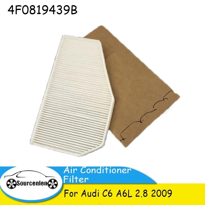 Outside Replace Cabin Air Filter LA823 for Audi C6 A6L 2.8 2009 Oem 4F0819439B 4F081-9439B